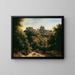 Vue d'Ariccia - Johann Heinrich Schilbach — ingelijst kunstwerk aan de muur
