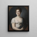 Fredrika Dorothea Vilhelmina - Johann Heinrich Schröder — ingelijst kunstwerk aan de muur