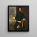 van Charles XII 1682-1718 - Johann Heinrich Wedekind — ingelijst kunstwerk aan de muur