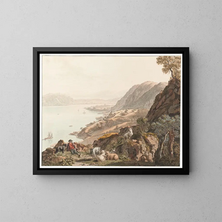 Johann Jakob Biedermann - Twann und Bielersee von Nordosten.webp