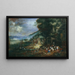 L'Eau - Johann Jakob Hartmann — framed artwork on a wall