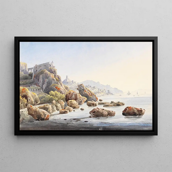 Johann Jakob Wolfensberger - Felsenkste bei Amalfi.webp