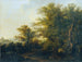 Uitgang uit het bos - Johann Josef Schindler — weergave van het kunstwerk