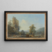van Château Reichenstein nabij Arlesheim - Johann Joseph Hartmann — ingelijst kunstwerk aan de muur