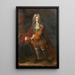 Keizer Karel VI - Johann Kupezky — ingelijst kunstwerk aan de muur