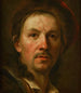 Zelfportret - Johann Kupezky — weergave van het kunstwerk