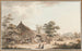 van een landelijke huisscène in het Seeland - Johann Ludwig Aberli — weergave van het kunstwerk