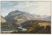 View of the meeting of the two arms of the Upper Rhine and the Middle Rhine taken near the Dissentis monastery - Johann Ludwig Bleuler — artwork view