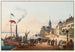 View of the city of Emmerich, Prussian border - Johann Ludwig Bleuler — artwork view