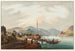 Vue de la Ville de Bingen vers le Bingerloch et la Tour des Souris - Johann Ludwig Bleuler — artwork view