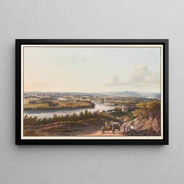 Johann Ludwig Bleuler - Vue de la ville de Ble et de ses environs.webp