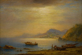 Johann Ludwig Ernst Morgenstern - Bay landscape.webp