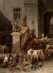 Le butin de chasse - Johann Matthias Ranftl — weergave van het kunstwerk