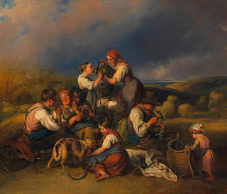 Johann Matthias Ranftl - Rast der Schnitter.webp