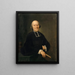 Portrait of Jean Baptiste Joseph Bolard - Johann Melchior Wyrsch — framed artwork on a wall