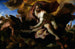 Jupiter lance ses foudres sur les géants rebelles - Johann Michael Rottmayr — weergave van het kunstwerk