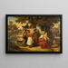Buiten de deuren van Smyrna - Johann Michael Wittmer — ingelijst kunstwerk aan de muur