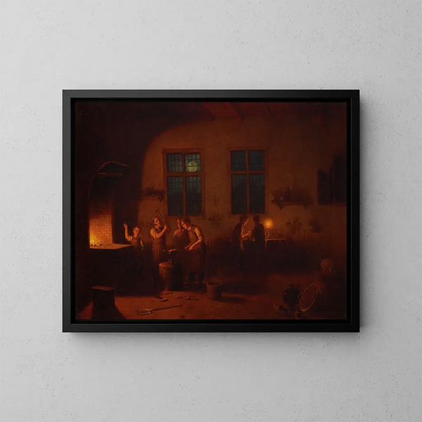 Forge - Johann Mongels Culverhouse — ingelijst kunstwerk aan de muur