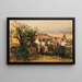 van Stein aan de Donau - Johann Nepomuk Geiger — ingelijst kunstwerk aan de muur