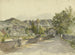 Ingang bij Marglia Colla, Villa van de Markies Luchesimi - Johann Nepomuk Rauch — weergave van het kunstwerk