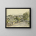 Ingang bij Marglia Colla, Villa van de Markies Luchesimi - Johann Nepomuk Rauch — ingelijst kunstwerk aan de muur