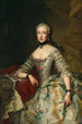 Portrait of Empress Maria Ludovica, Grand Duchess of Tuscany, Infanta of Spain - Johann Nepomuk Steiner — artwork view