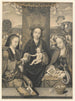 Marie with the Child and Two Holy Women - Johann Nepomuk Strixner — artwork view