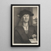 Portrait of Jérôme Haller von Hallerstein - Johann Nepomuk Strixner — framed artwork on a wall