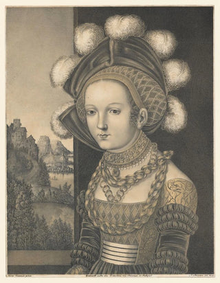 Johann Nepomuk Strixner - Portrait of a young woman.webp