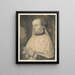 Portrait of Charles II of Bourbon - Johann Nepomuk Strixner — framed artwork on a wall
