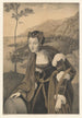 Sainte Christine avec une meule dans un paysage - Johann Nepomuk Strixner — artwork view