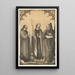 Saint Jacques le Mineur Matthieu et André - Johann Nepomuk Strixner — framed artwork on a wall