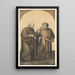 Saint Joseph et Joachim - Johann Nepomuk Strixner — framed artwork on a wall