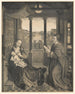 Saint Luke drawing Mary with the Child - Johann Nepomuk Strixner — artwork view