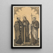 Saint Paul Simon and Philippe - Johann Nepomuk Strixner — framed artwork on a wall