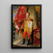Ignace Comte Gyulay von Naros-Nemeth et Nadaska en uniforme hongrois - Johann Peter Krafft — ingelijst kunstwerk aan de muur