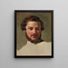 van een jongeman hoofd - Johann Peter Krafft — ingelijst kunstwerk aan de muur