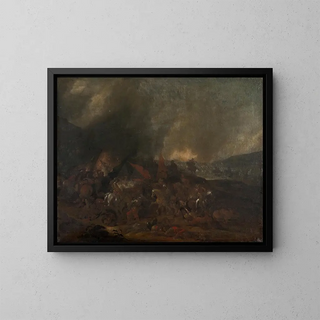 Johann Philip Lemke - Battle scene.webp