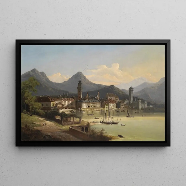 Johann Wilhelm Jankowski - Riva am Gardasee.webp