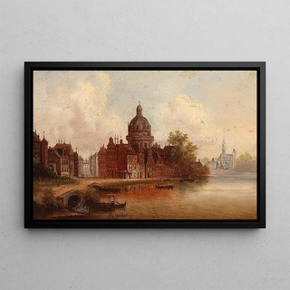 Johann Wilhelm Jankowsky - Koepelkerk in Amsterdam.webp