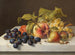 van een fruit- en groentetafereel - Johann Wilhelm Preyer — weergave van het kunstwerk