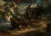 L'embuscade - Johann Wilhelm Schirmer — weergave van het kunstwerk