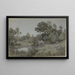 La Grotte d'Égérie - Johann Wilhelm Schirmer — ingelijst kunstwerk aan de muur