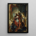 Saint Samson avec l'empereur Justinien - Johann Wolfgang Baumgartner — ingelijst kunstwerk aan de muur