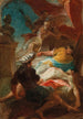 Het martelaarschap van Sint-Bartholomeus - Johann Wolfgang Baumgartner — weergave van het kunstwerk