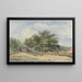 Vue près d'Appelscha - Johanna Wilhelmina von Stein Callenfels — ingelijst kunstwerk aan de muur