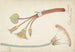 Egyptisch ornamenten schilderij met lotusbloem en knop - Johanna van de Kamer — weergave van het kunstwerk
