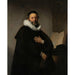 Reproductie van het schilderij Johannes Wtenbogaert schilderij - Rembrandt van Rijn