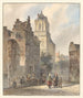 View of Delft City Hall - Johannes Bosboom — artwork view