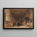 L'église Bakenesserkerk à Haarlem - Johannes Bosboom — ingelijst kunstwerk aan de muur